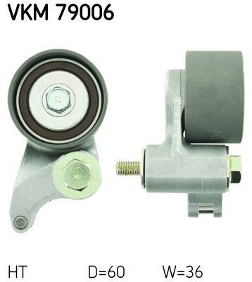 SKF Vezetőgörgő, vezérműszíj VKM79006_SKF